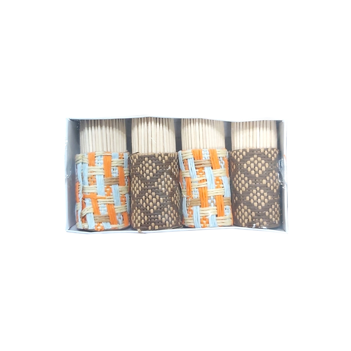 OTI SCOBITORI DIN LEMN 65MM MODEL RUSTIC 4TUBURI/SET 160BUC/TUB 120111