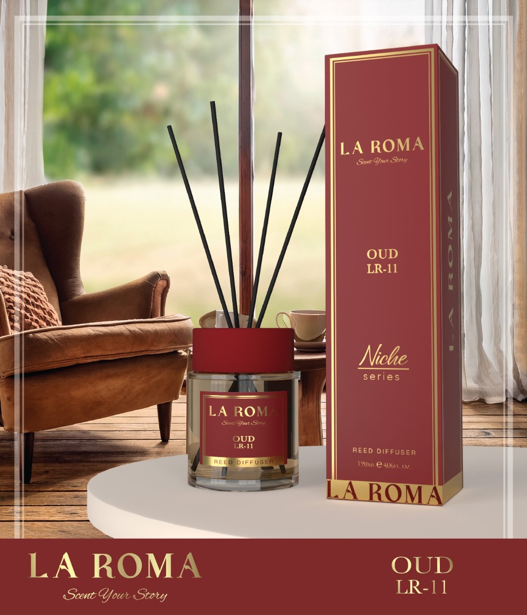 Odorizant de camera OUD LR - 11, 120 ml, La Roma Niche