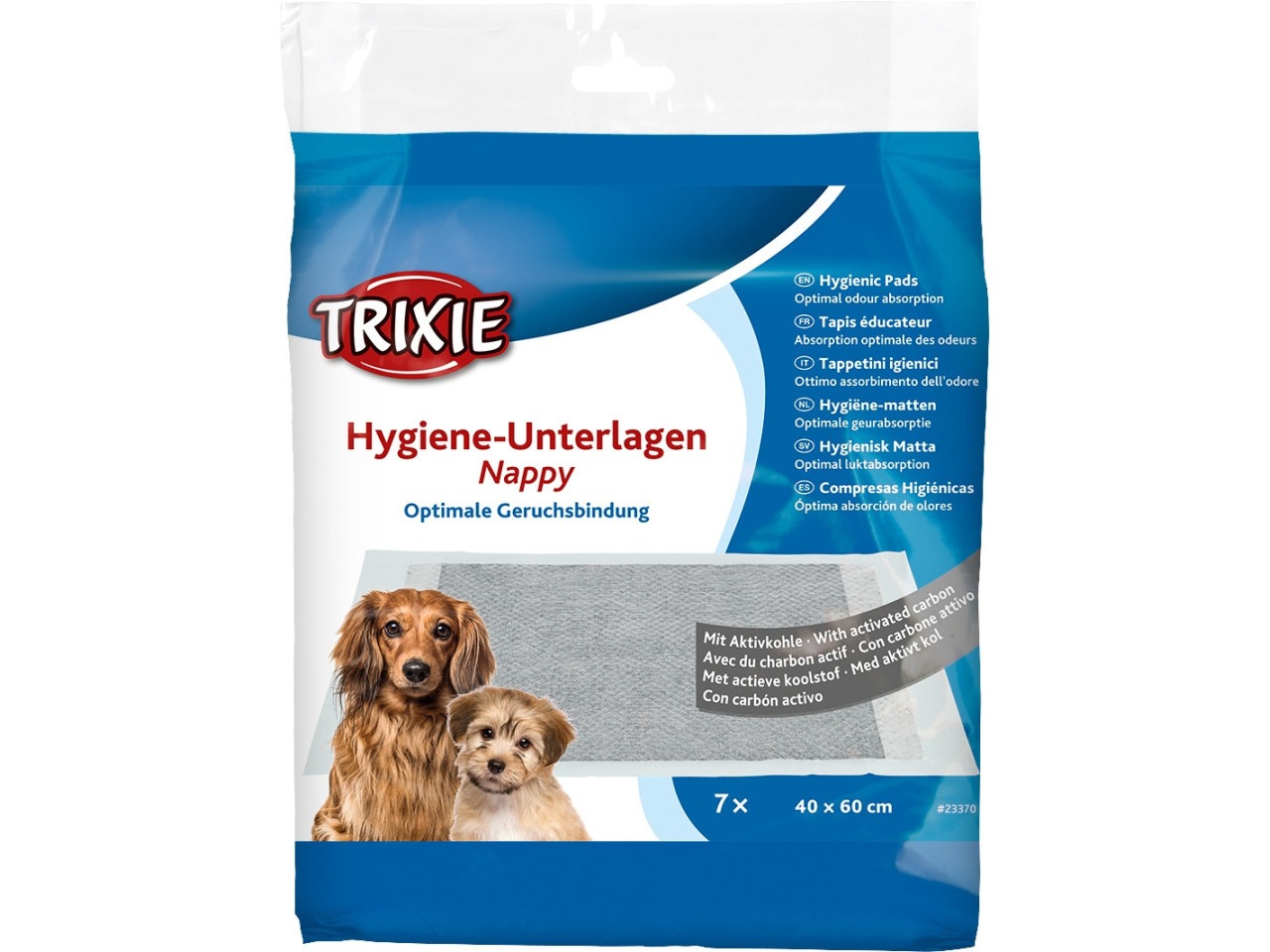 Trixie Covoras Absorbant, Cu Carbon Activ, 40 x 60 cm, 7 buc/set, 23370