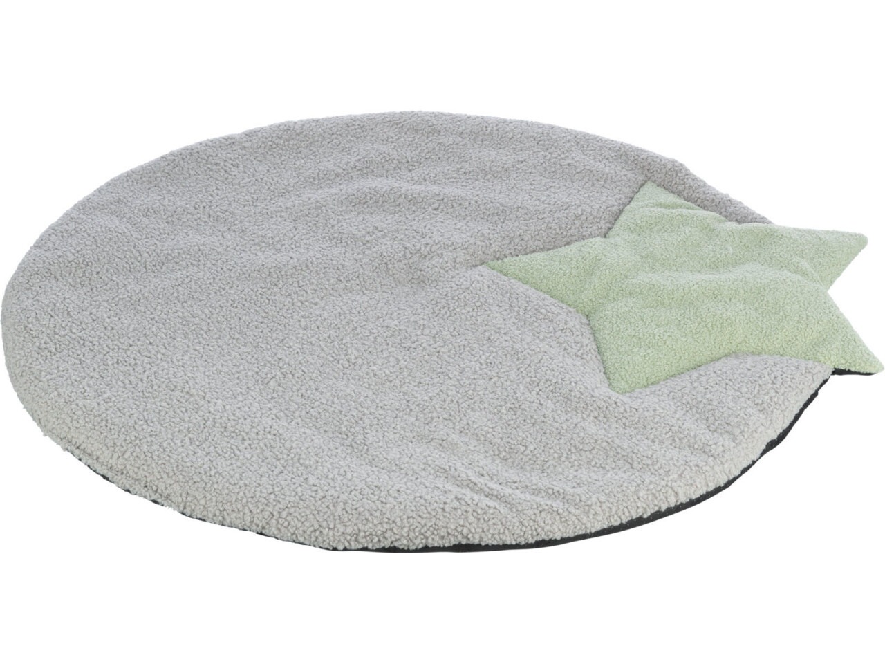Trixie Covoras Junior, Cu Stea, 86x80 cm, Gri/Verde Menta, 38245