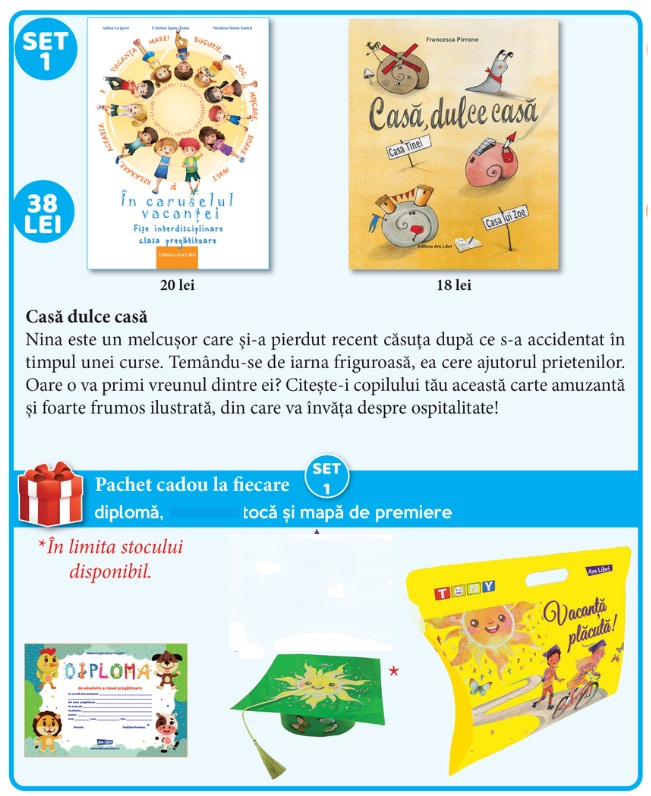 Set 1 de premiere. Clasa pregatitoare, 2025