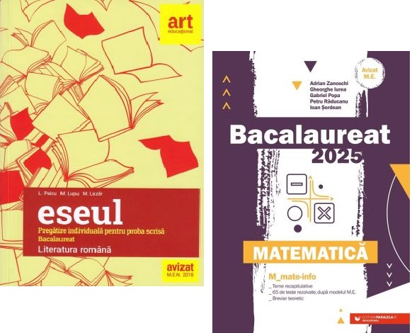 Pachet Bacalaureat 2025 Eseul. Literatura Romana si Matematica M_Mate-Info - Liliana Paicu, Gheorghe Iurea