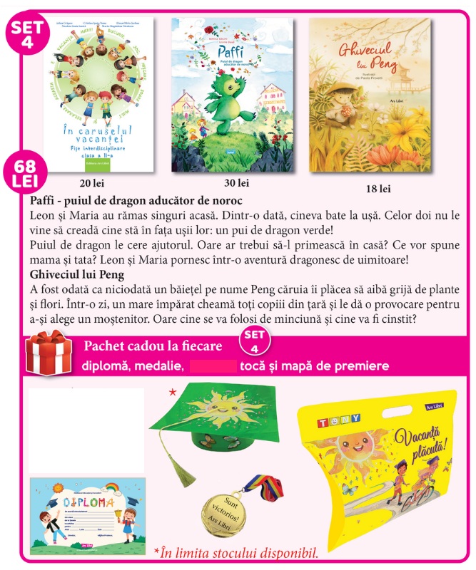 Set 4 de premiere Clasa a 2-a 2025