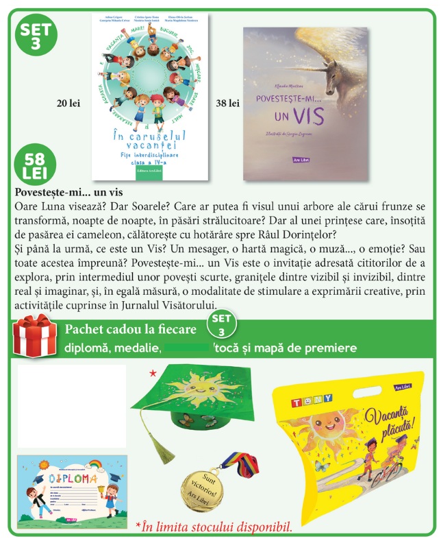 Set 3 de premiere Clasa a 4-a 2025