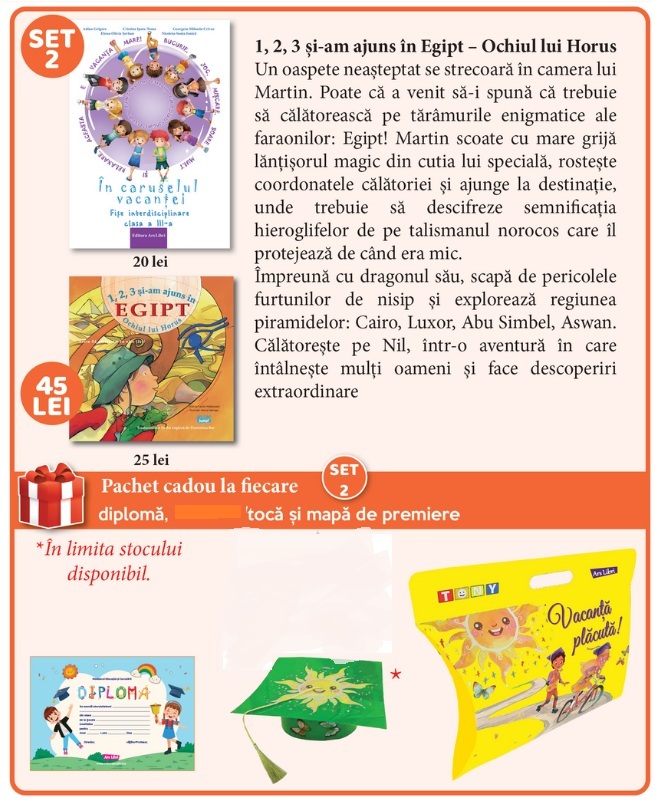 Set 2 de premiere Clasa a 3-a 2025