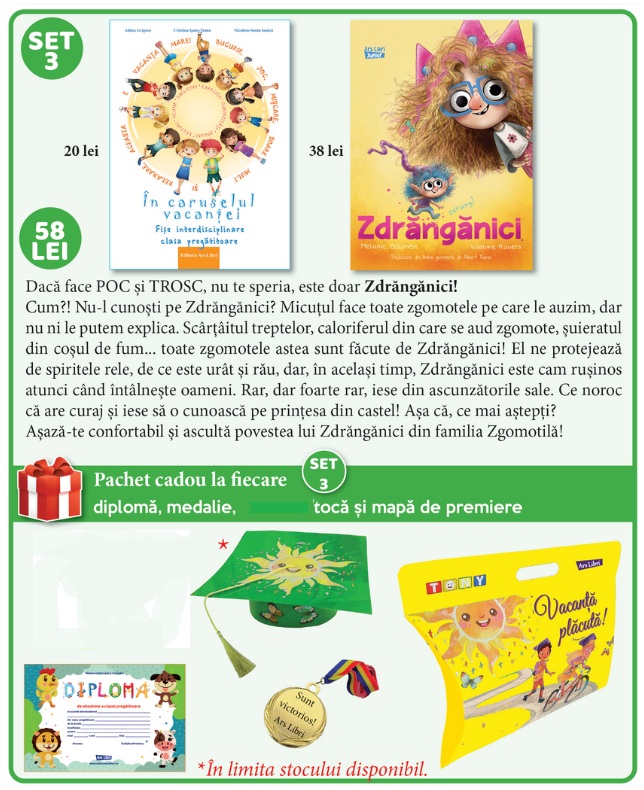 Set 3 de premiere Clasa pregatitoare 2025