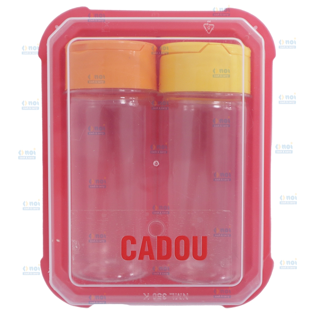 PACHET PROMO 2XSTICLA S3807 100ML CU CAPAC FLIPTOP+CASEROLA 350ML P3807