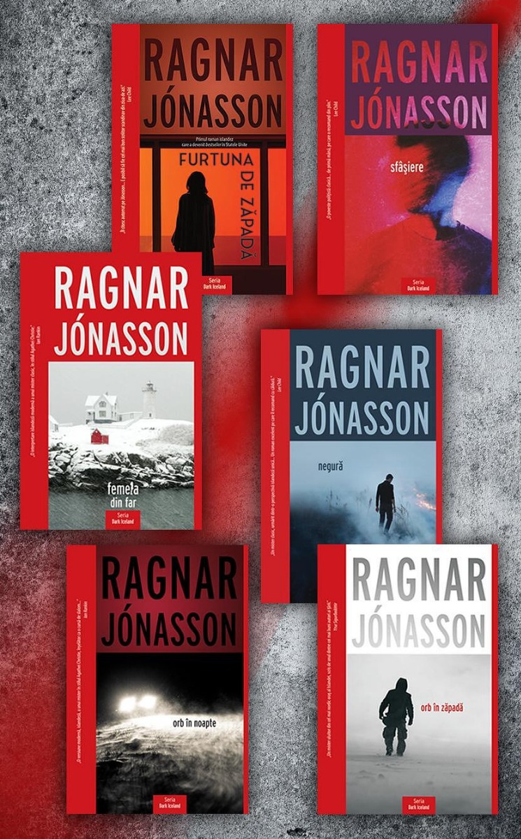 Pachet seria Dark Iceland - Ragnar Jonasson