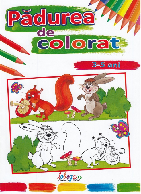 Padurea de colorat