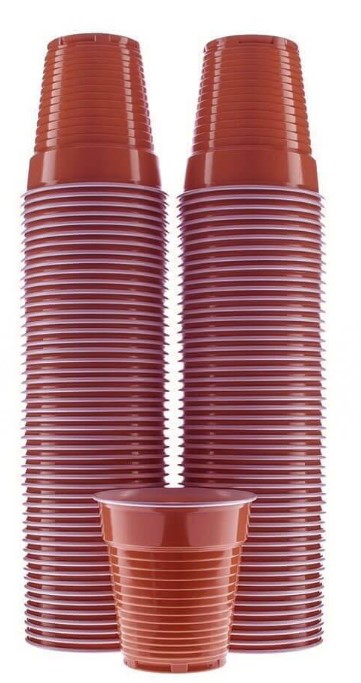 PAHAR PLASTIC 166 100 BUC/SET