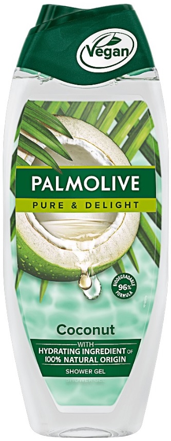 PALMOLIVE PURE GEL DE DUS 500ML COCONUT