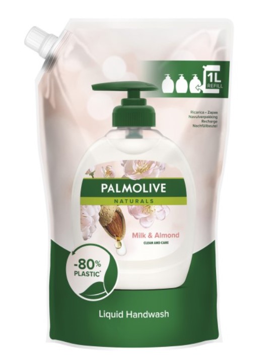PALMOLIVE NATURALS REZERVA SAPUN LICHID MILK&ALMOND 500ML