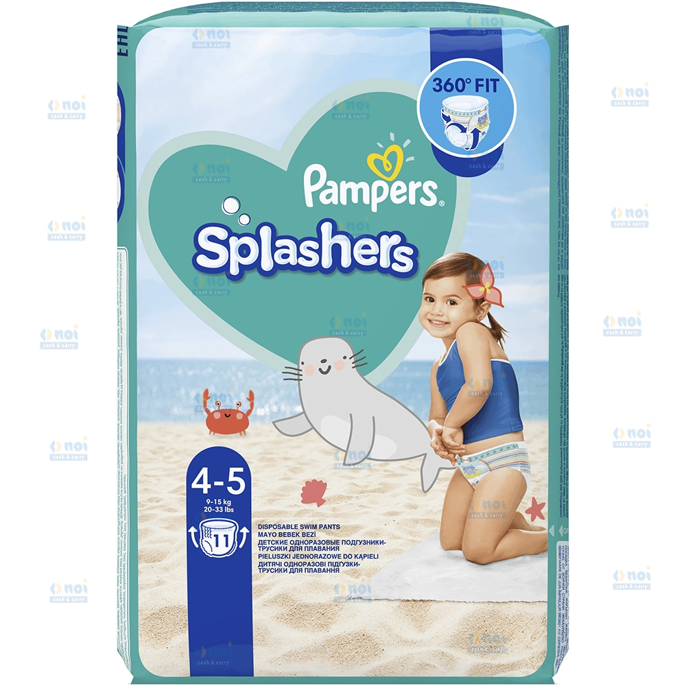 PAMPERS PANTS SCUTECE CHILOTEL PENTRU APA NR4/5 9-15KG 11BUC