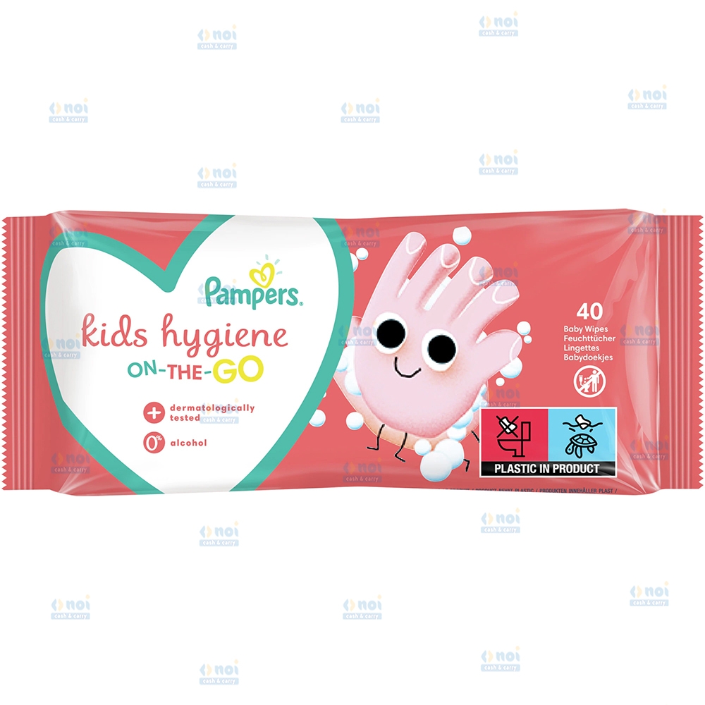 PAMPERS SERVETELE UMEDE KIDS HYGIENE 40BUC