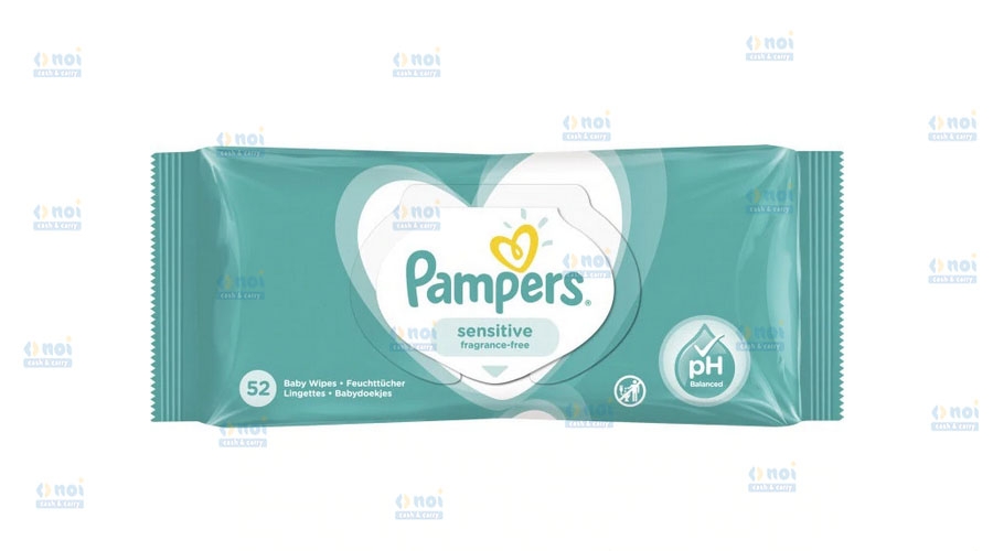 PAMPERS SERVETELE UMEDE SENSITIVE 52BUC