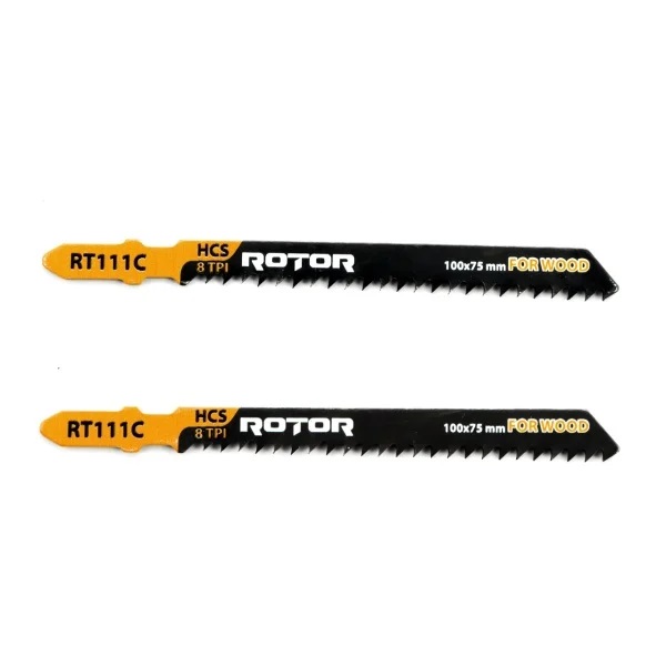 Panza fierastrau pendular pentru lemn, 100x75 mm Set 2 buc ROTOR RT111C