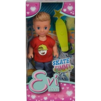Papusa timmy pe skateboard, steffi love