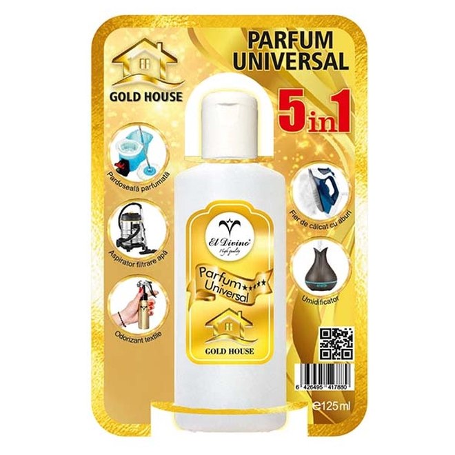 EL DIVINO PARFUM UNIVERSAL 5IN1 GOLD HOUSE 125ML