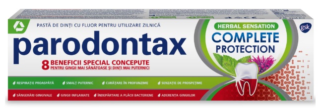 PARODONTAX PASTA DE DINTI 75ML COMPLETE PROTECTION HERBAL SENSATION