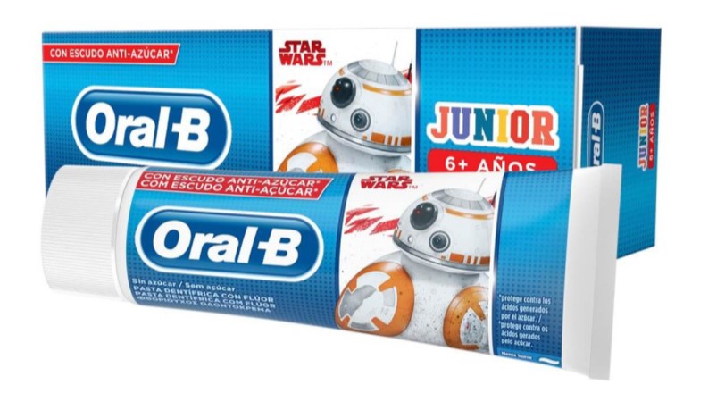 ORAL B PASTA DE DINTI STARWARS 6-12ANI 75ML