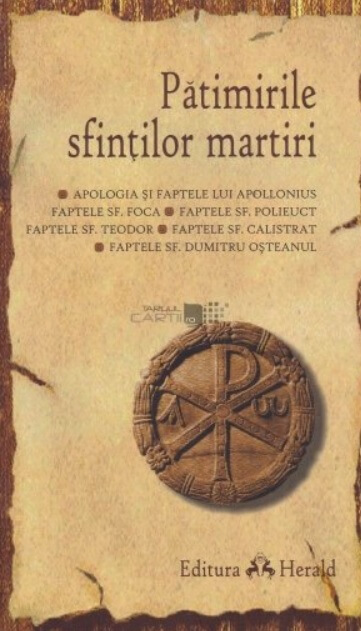 Patimirile sfintilor martiri