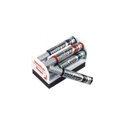Set Maxiflo pentru tabla, 4 buc/set, plus burete magnetic