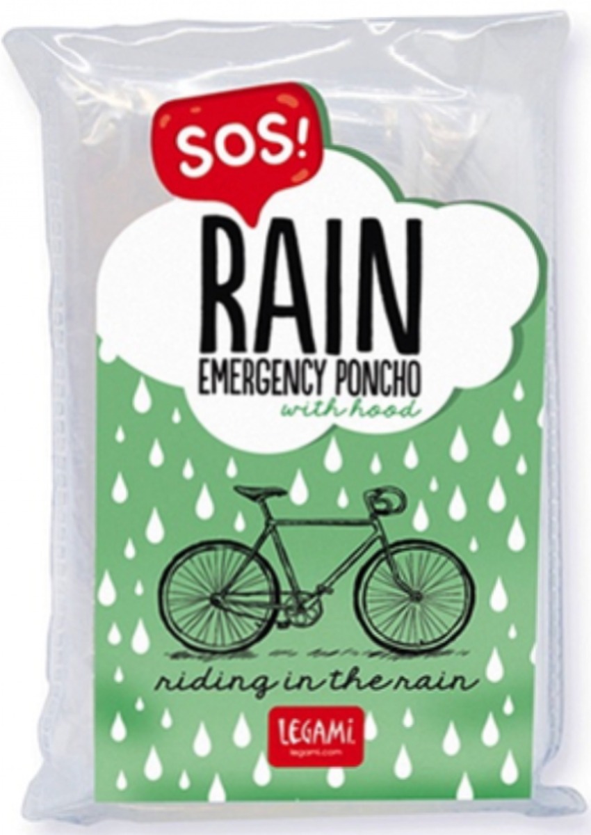 Poncho pentru ploaie, Pelerina Sos Urgenta de Ploaie, Legami