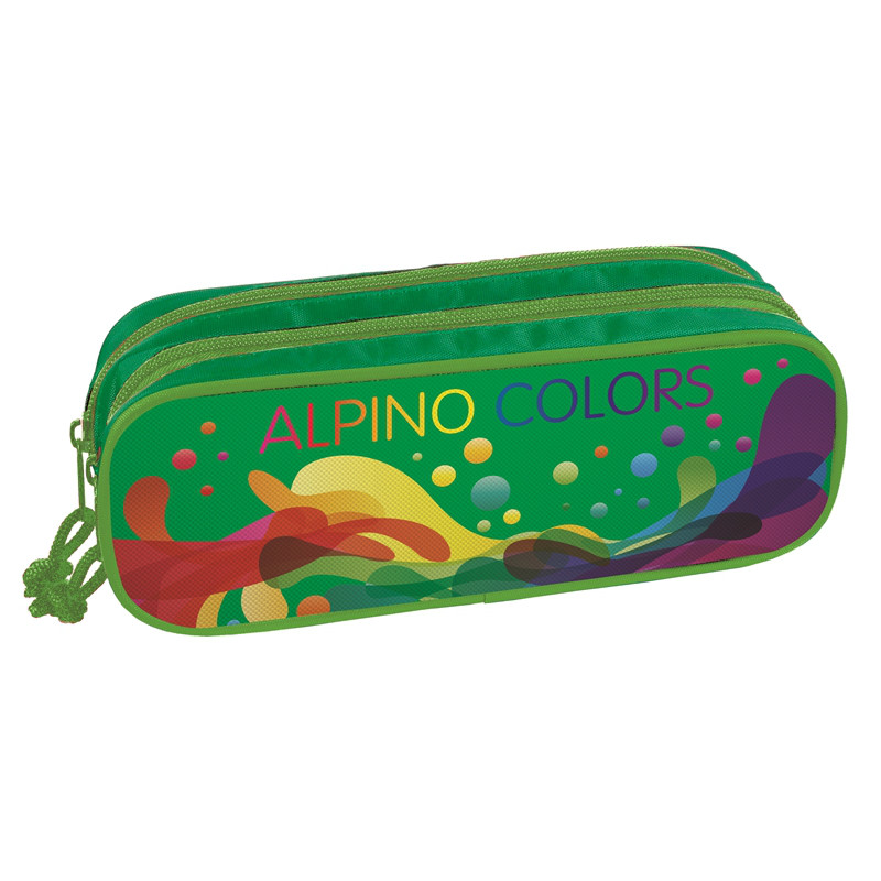 Penar rectangular dublu cu 2 fermoare, ALPINO Colors