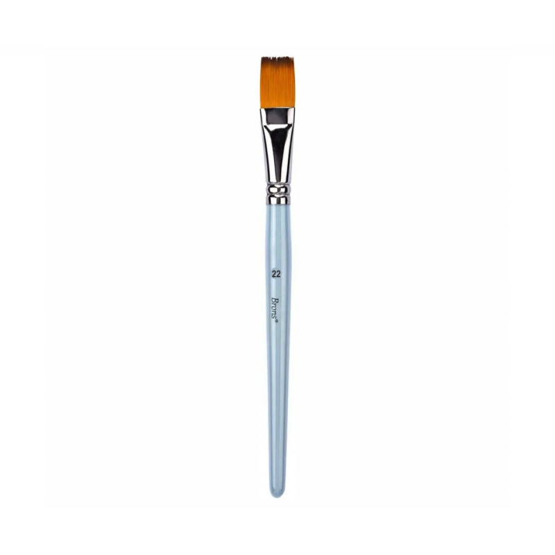 Pensula Brons BR-791, varf lat, nr. 22, pictura cu ulei/apa