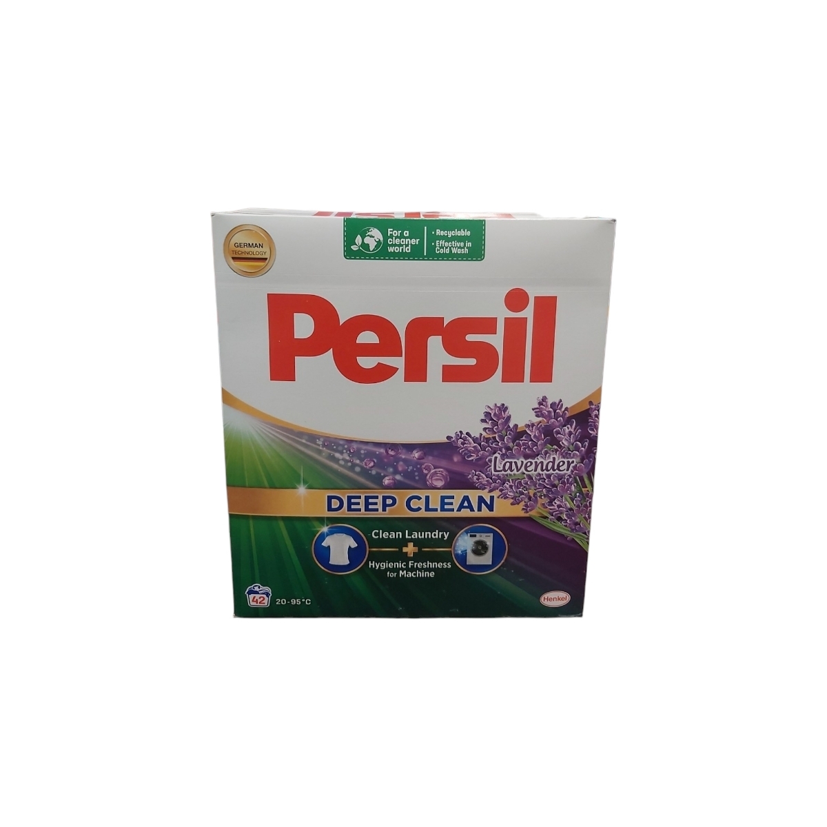 PERSIL DETERGENT PUDRA AUTOMAT 2.52 KG DEEP CLEAN LAVENDER 42 SPALARI
