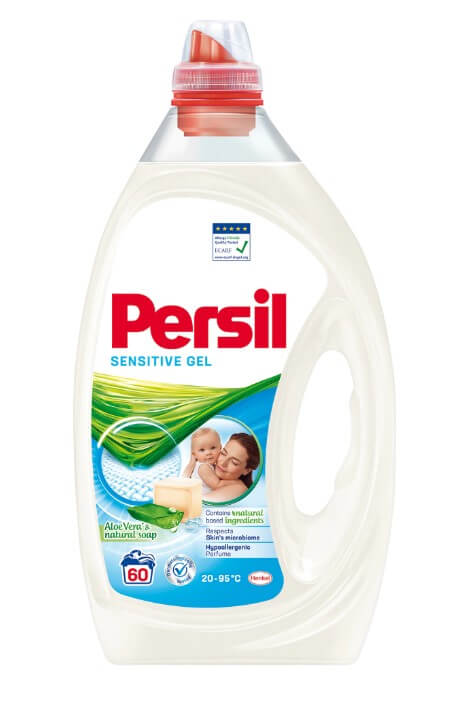 Detergent de rufe lichid,19 spalari, 0,855L Persil Sensitive Gel