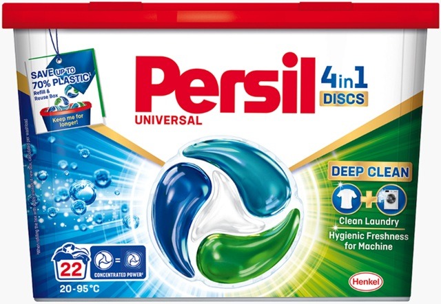 Detergent de rufe Persil Discs Universal 4 in 1, 22 spalari