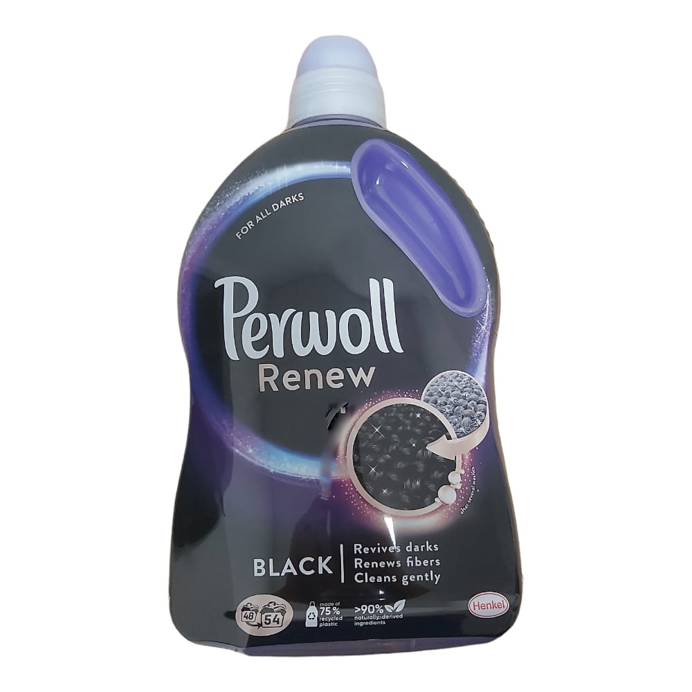 PERWOLL DETERGENT LICHID 2.97L RENEW BLACK