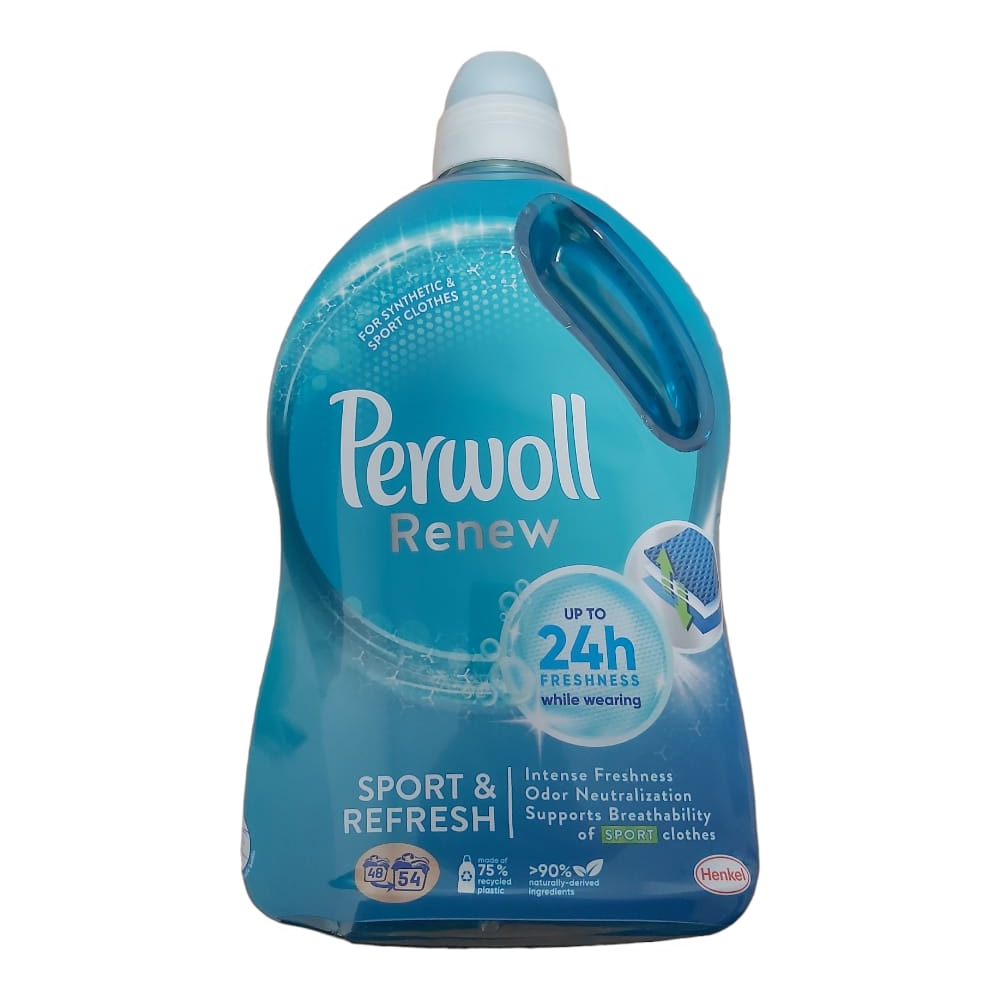 PERWOLL DETERGENT LICHID 2.97L RENEW SPORT&REFRESH