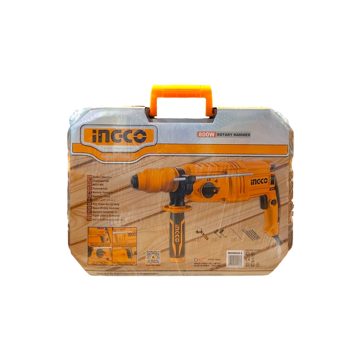 INGCO PICAMER SDS 800W CU MANDRINA AUTOMATA RGH9028-2