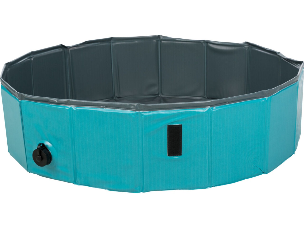 Trixie Piscina Pentru Caini, Plastic,80x20 cm, Petrol/Gri, 39481