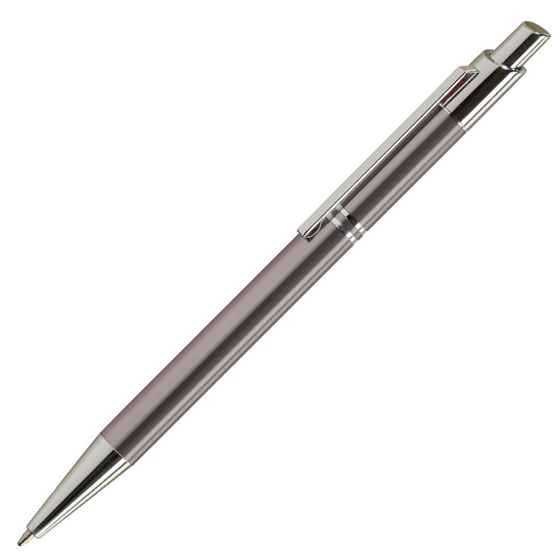 Pix cu bila Office-Cover Tiko, 1.0mm, cu mecanism, pentru personalizare, corp metalic, grafit
