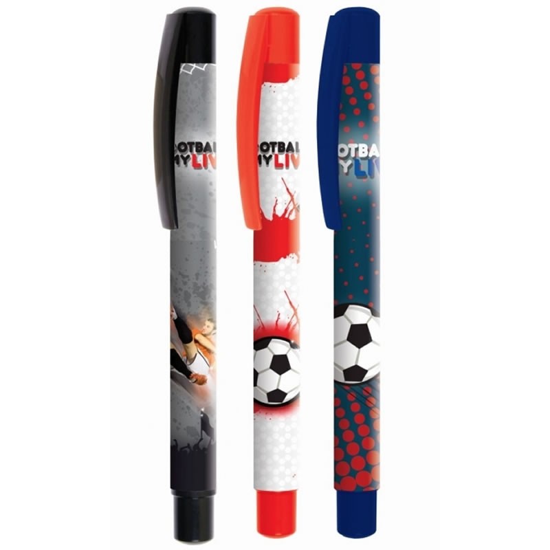 Roller Cresco Football 280034 280034-E, 0.7mm, corp plastic diverse culori