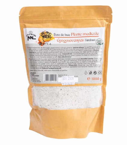 Sare de baie, punga de 1kg, aroma plante medicinale, Z-TOOLS