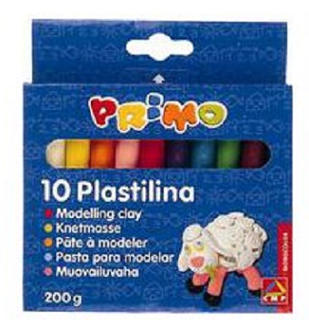 Plastilina Morocolor, 10 culori, 20 gr/culoare (MC15567)