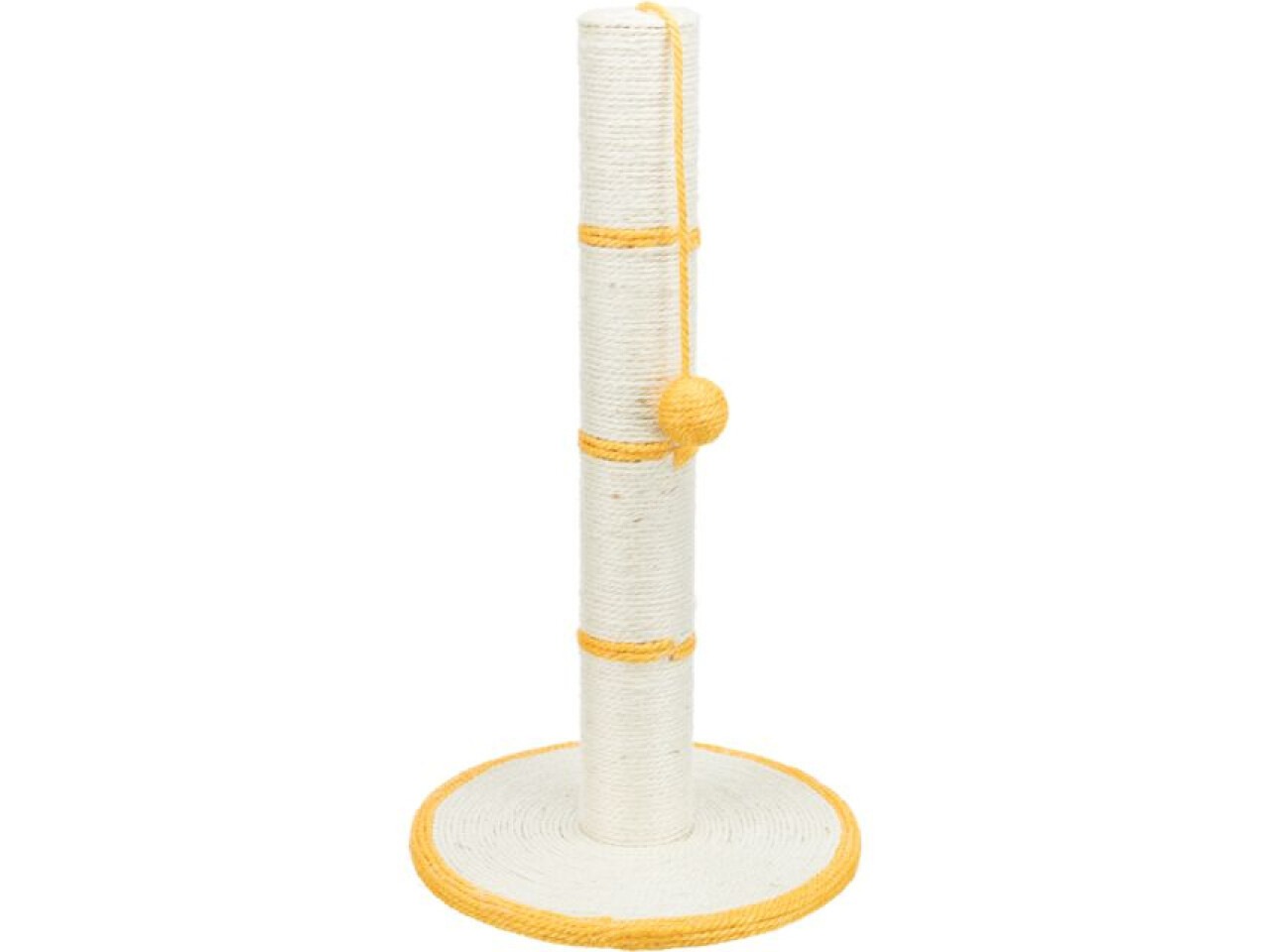 Trixie Stalp Sisal De Zgariat, Cu Jucarie, 35 cm/ h: 62 cm, Diverse Culori, 4310