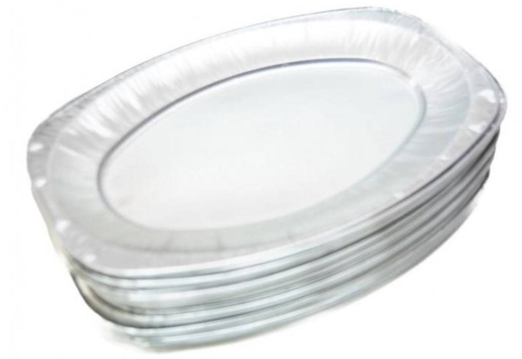 PLATOU ALUMINIU 350GR  SET 10BUC