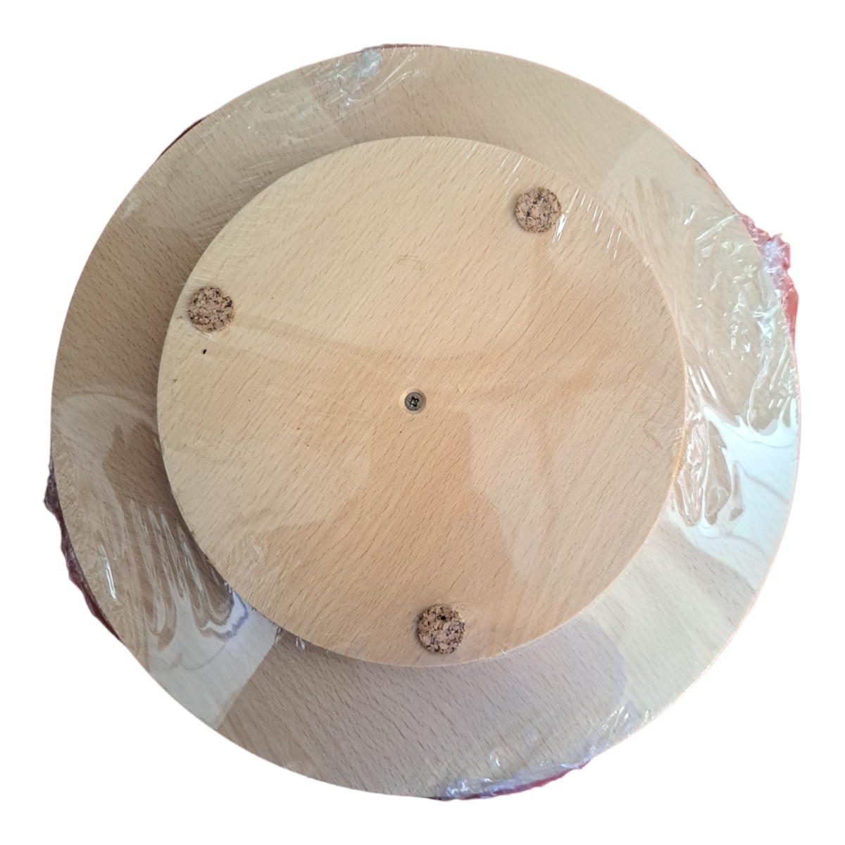 PLATOU LEMN ROTATIV ROTUND 30CM
