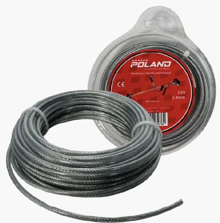 FIR MOTOCOASA CU INSERTIE METAL 2.7MM 10M 7454
