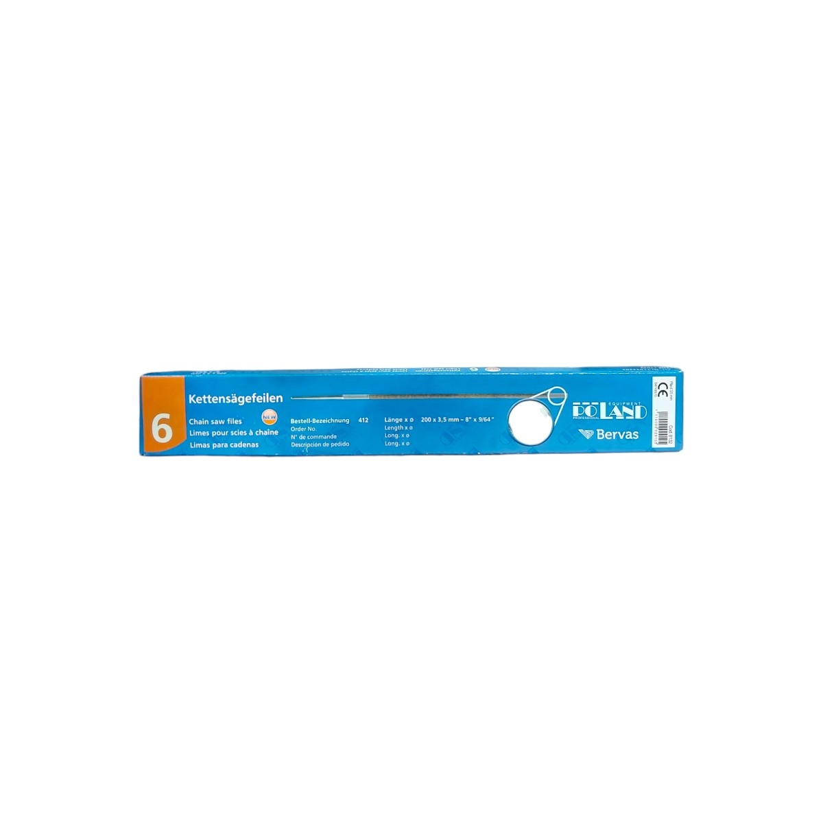 POLAND PILA DRUJBA 6/SET 3.5MM 8132