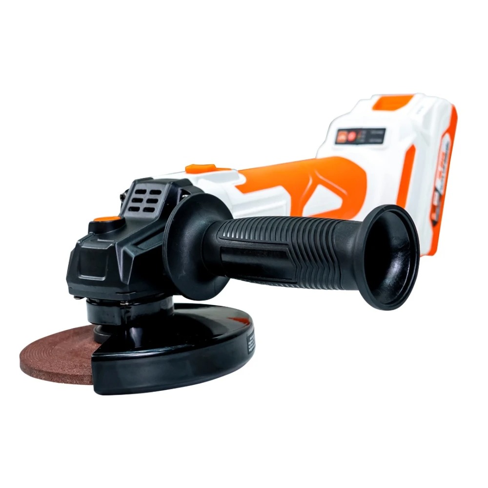 Polizor Unghiular Pe Acumulator Ruris Rmx4125 Power Alfa Up {Contine Acumulator 4Ah+Incarcator}