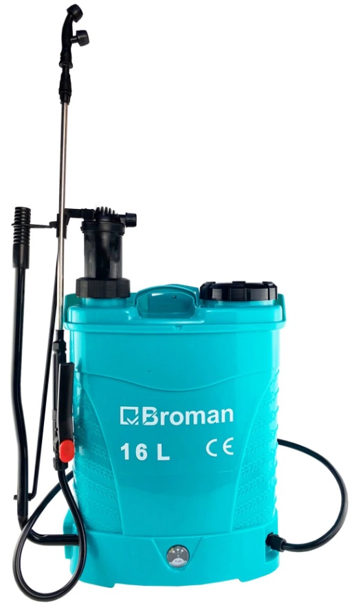 Pompa de stropit electrica si manuala Broman, 16L
