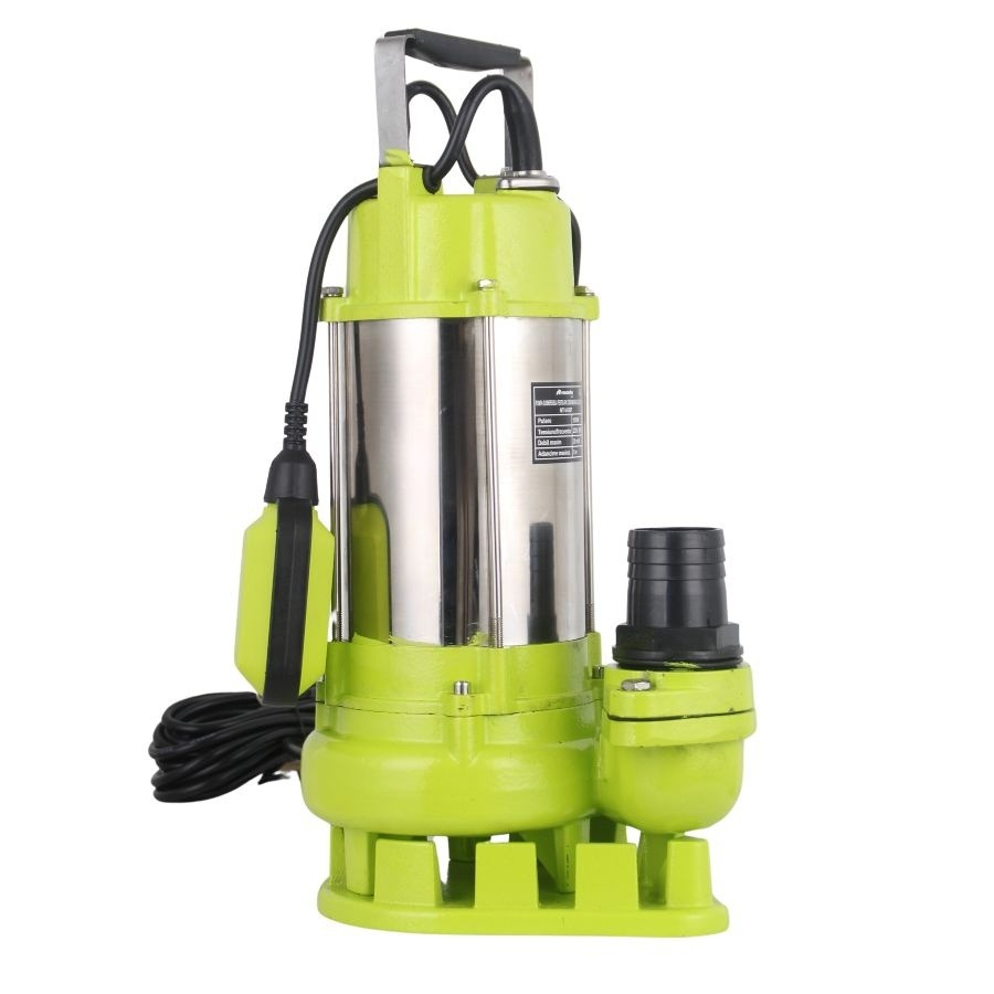Pompa submersibila pentru apa curata/murdara cu plutitor MESTERINO TOOLS MT-V450-F, 450W, corp INOX, 12 mc/h, adancime maxima 5 m, cablu 10 m