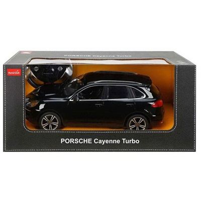 Masina cu telecomanda Porsche Cayenne Turbo negru cu scara de 1 la 14, Rastar