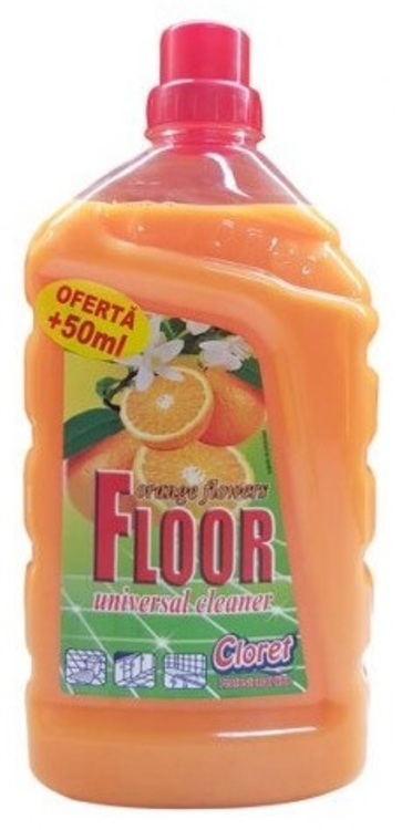 Detergent de pardoseli flori de portocal, 1l , cloret